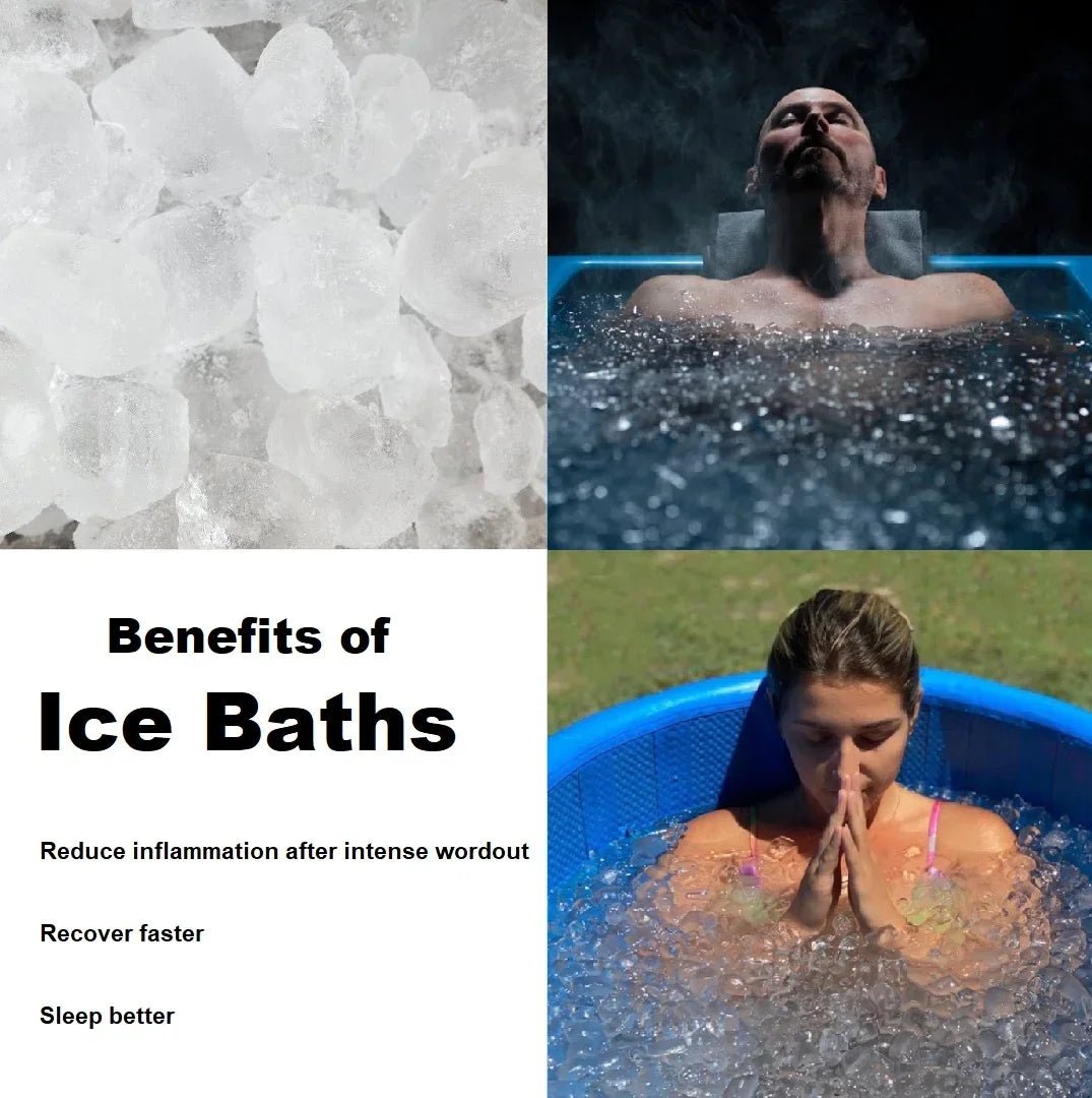AquaTherma Pro Inflatable Cold Plunge Tub - Healari