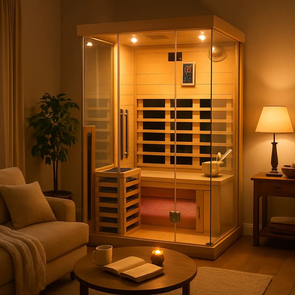 LuxeSuite Wooden Steam Sauna Room - Healari