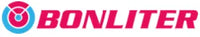 Bonlitter logo with a blue circle and pink text on a white background