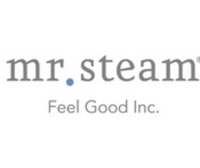 Mr. Steam logo with 'Feel Good Inc.' text on a white background