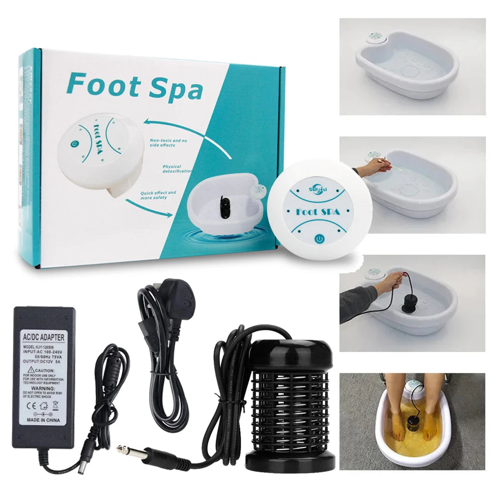 Detox Ionic Foot Spa Bath Machine Massage