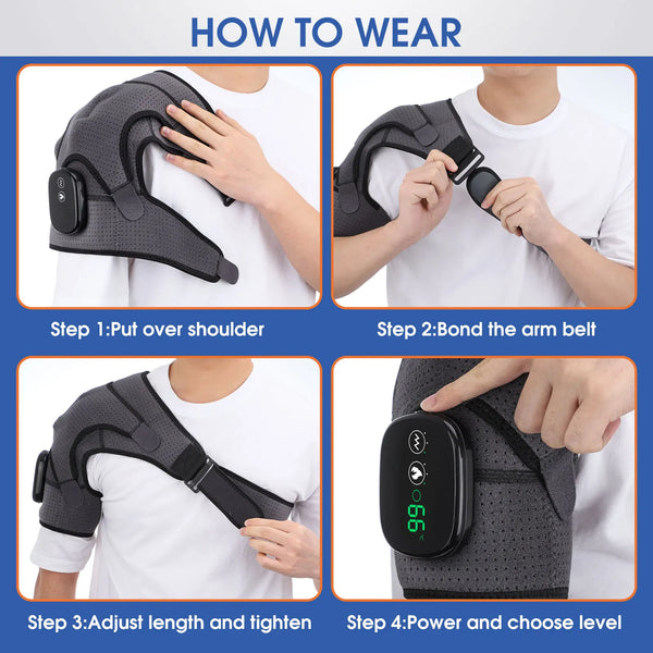 Electric Heating Shoulder Massager