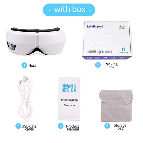 Smart Eye Massager with Bluetooth Music