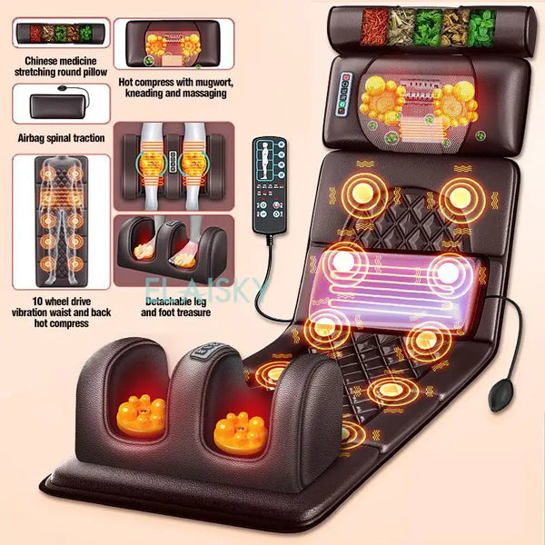 Electric Massage Mattress Vibrating Heating