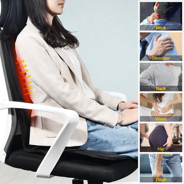 Cloud Comfort Heated Full-Body Massage Chair