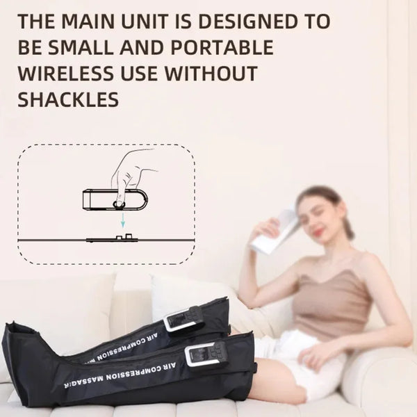 New Arrival Cordless Legs And Feet Air Massage