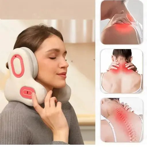 CalmTune 3 - in - 1 U - Shaped Bluetooth Neck Pillow - Healari