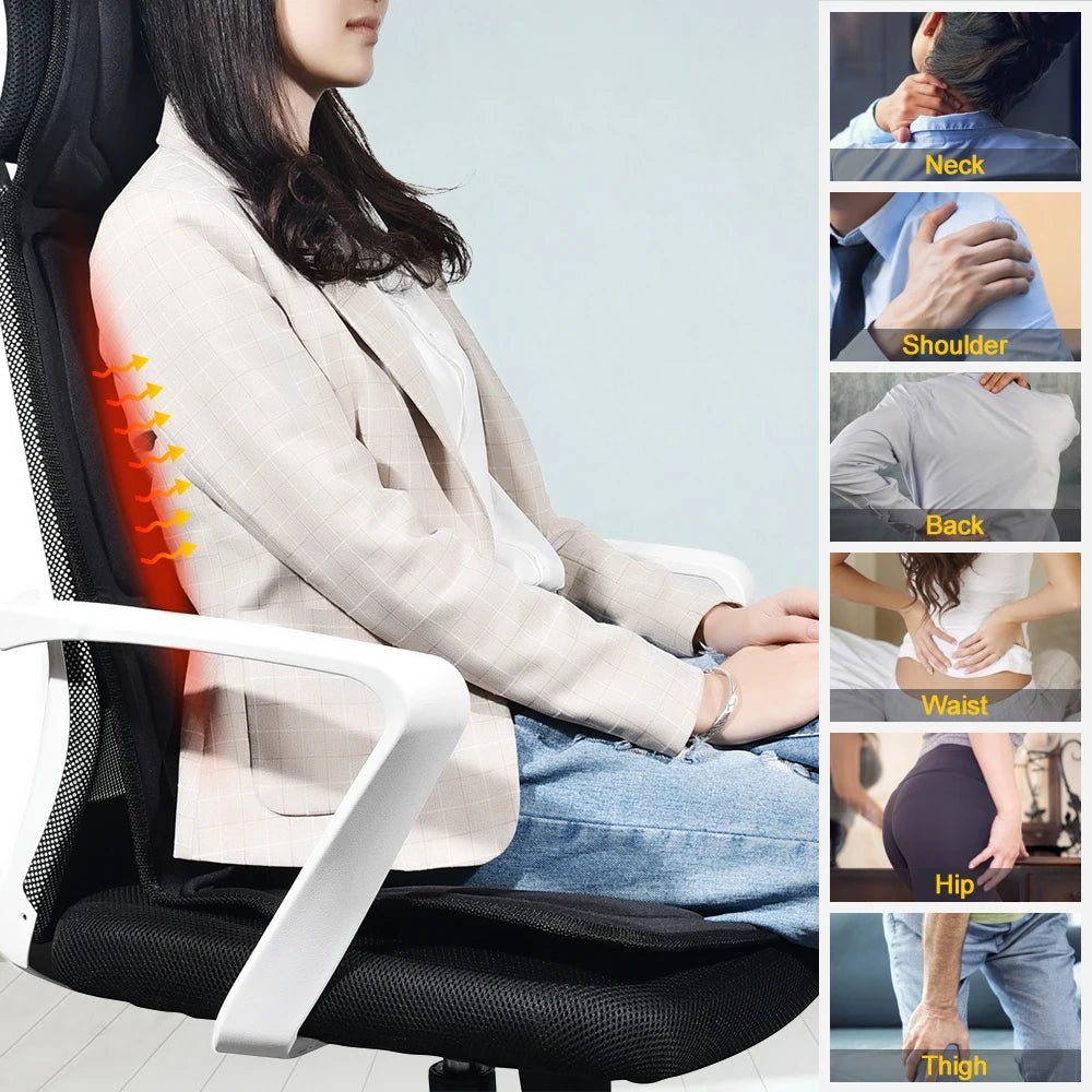 CloudComfort Heated Full - Body Massage Chair - Healari