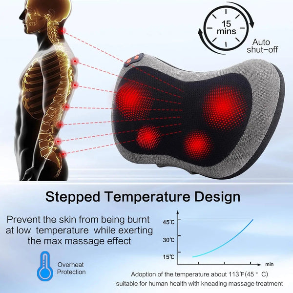 ComfortNest Electric Relaxation Pillow - Healari
