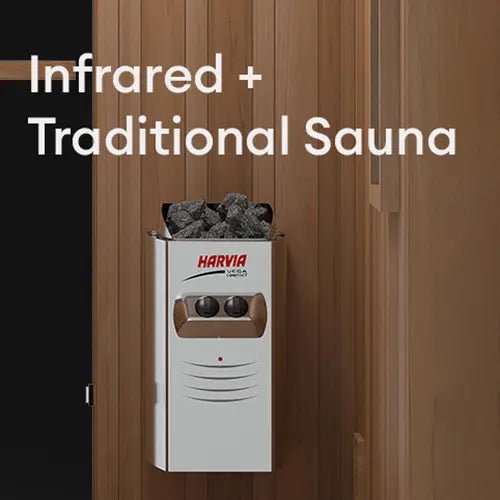 Finnmark FD - 4 Trinity Infrared & Steam Sauna Combo - Healari