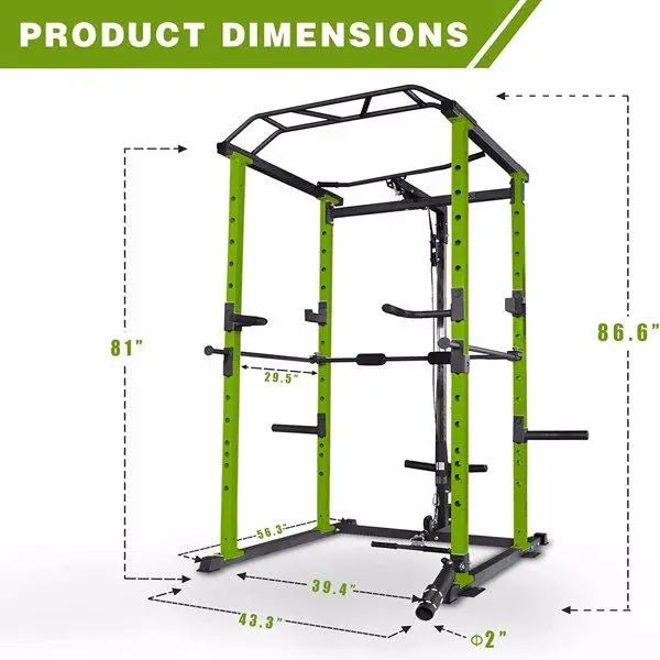 FitRevolution Barbell Rack Home Gym Equipment - Healari