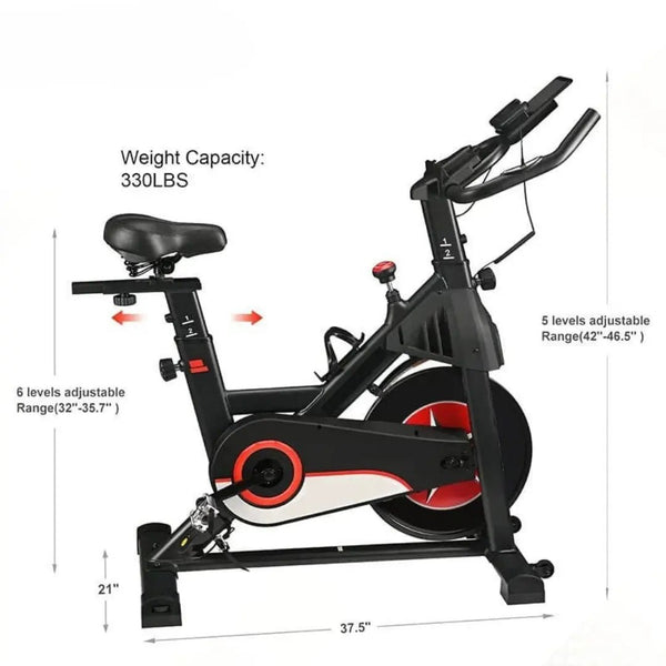 FitRevolution High - quality Multi - Gear Smart Exercise Spin Bike - Healari