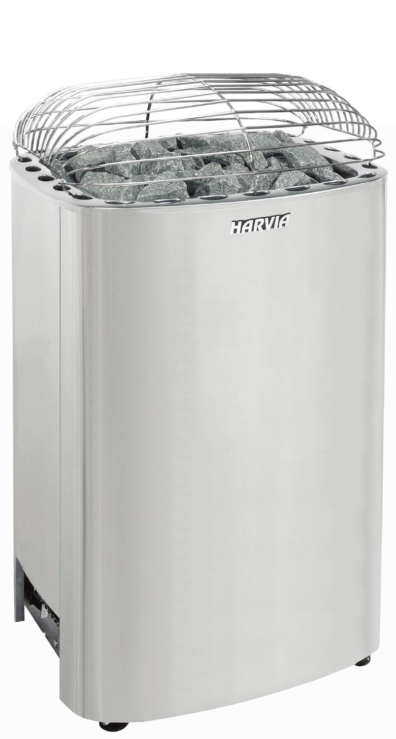 Harvia Club K10G 10 kW 208VAC Steel Electric Sauna Heater - Healari