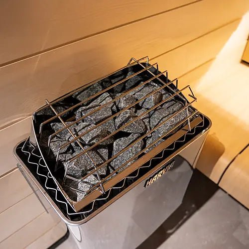 Harvia KIP Series 3kW | 4.5kW | 6kW | 8kW Electric Sauna Heater with Built - In Controls - Healari