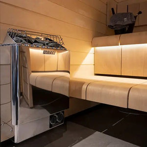 Harvia KIP Series 3kW | 4.5kW | 6kW | 8kW Electric Sauna Heater with Built - In Controls - Healari