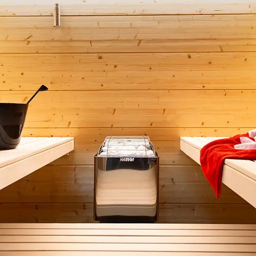 Harvia KIP Series 3kW | 4.5kW | 6kW | 8kW Electric Sauna Heater with Built - In Controls - Healari