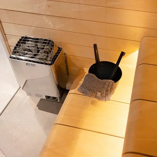 Harvia KIP Series 3kW | 4.5kW | 6kW | 8kW Electric Sauna Heater with Built - In Controls - Healari