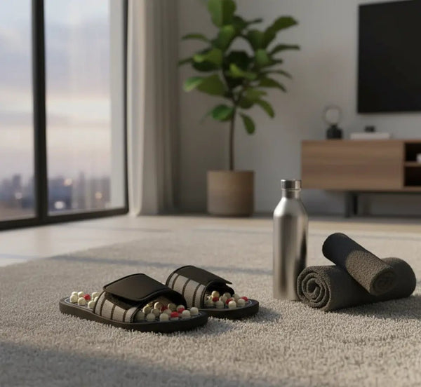 Healari Revive Massage Sandals | Reflexology - Inspired Recovery Sandal - Healari