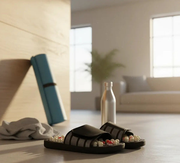 Healari Revive Massage Sandals | Reflexology - Inspired Recovery Sandal - Healari