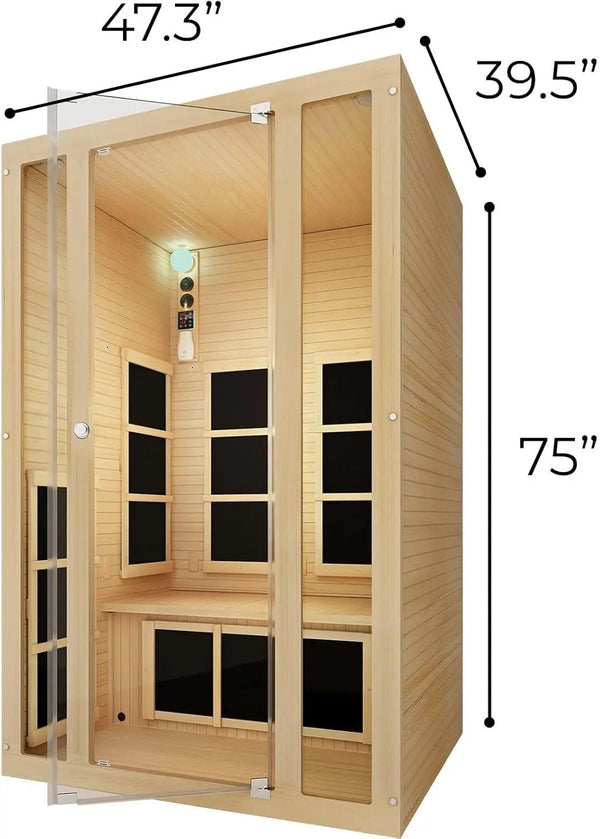 Heat&Chill Home Infrared Sauna - Healari