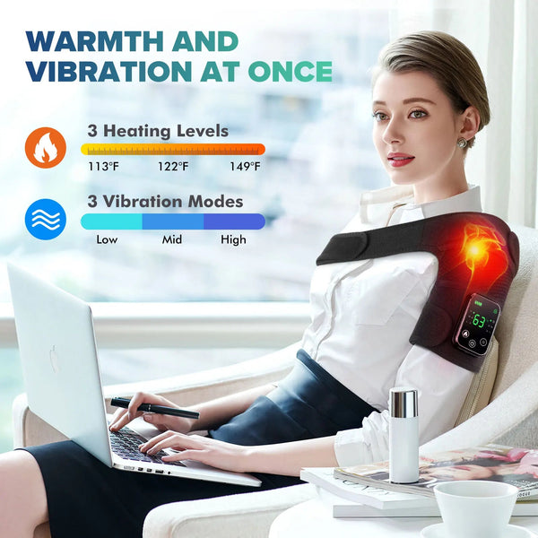 HeatVibe Thermal Knee Pad - Healari