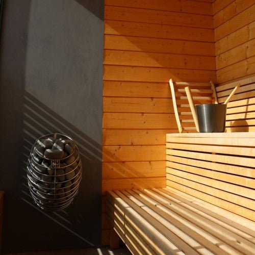 HUUM DROP Electric Sauna Heater Series | 4.5kW - 9kW | Wall - Mounted | Heater Only - Healari