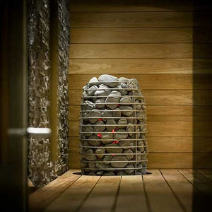 HUUM HIVE MINI 6kW Electric Sauna Heater | Floor Model | Heater Only (Requires Stones & Control) - Healari