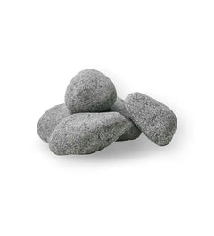 HUUM Rounded Sauna Stones | Olivine Diabase | 33lb Box - Healari