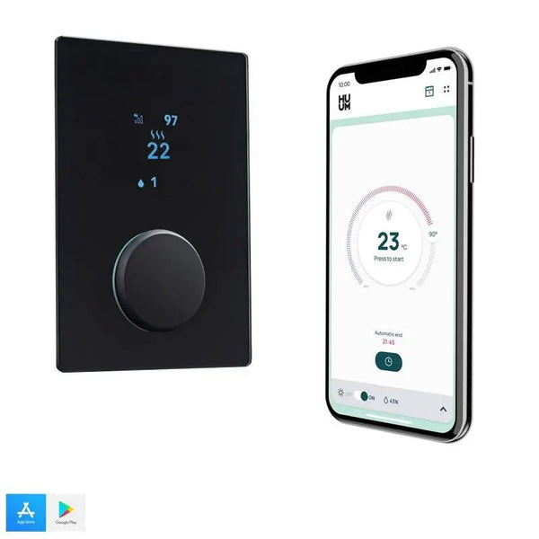 HUUM UKU Wi - Fi Glass Sauna Controller – Smart App Control - Healari
