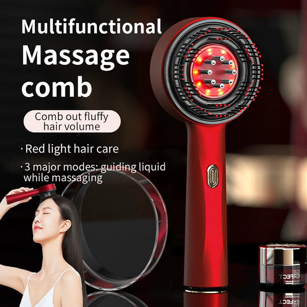 GlowScalp Elite Portable Electric Massage Comb
