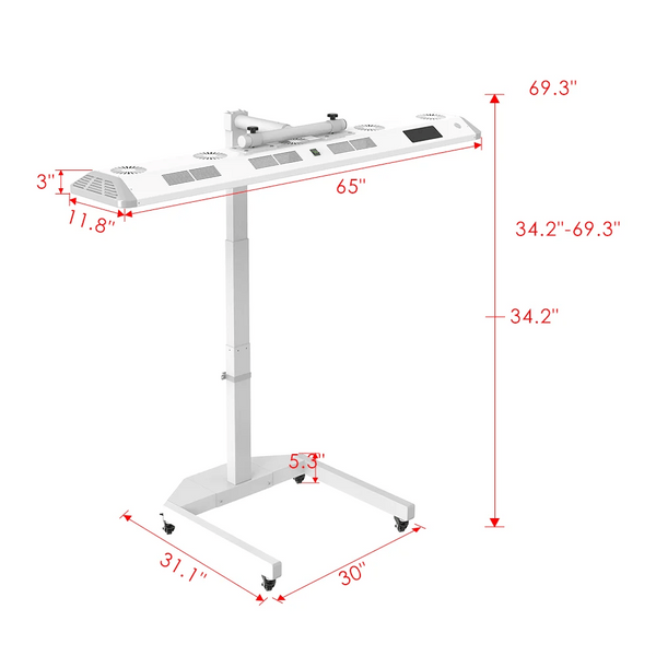 InfraGlow Apex Red Light Therapy Device - Healari