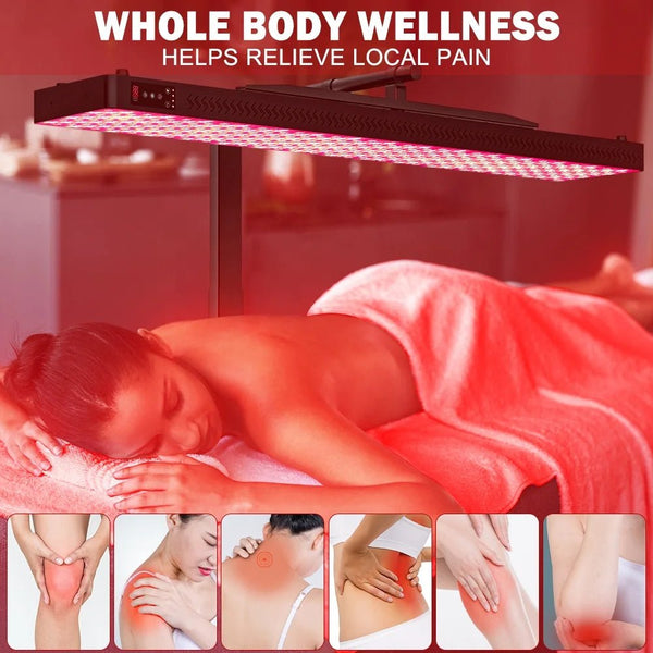 Luminara Elite Pulsing Red Light Therapy Device With Stand - Healari