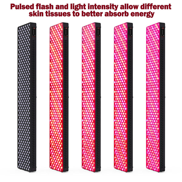 Luminara Elite Pulsing Red Light Therapy Device With Stand - Healari