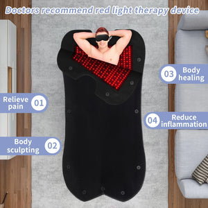 Luminara Luxe Full - Body Red Light Therapy Mat - Healari