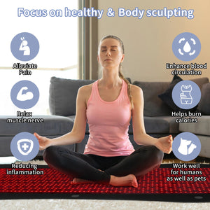 Luminara Luxe Full - Body Red Light Therapy Mat - Healari