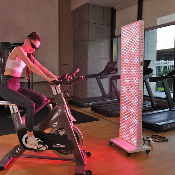 Luminara Luxe Red Light Therapy Panel with Stand - Healari