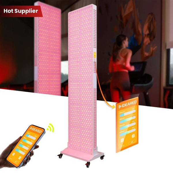 Luminara Luxe Red Light Therapy Panel with Stand - Healari