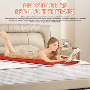 Luminara Pro Red Light And Infrared Light Therapy Mat - Healari