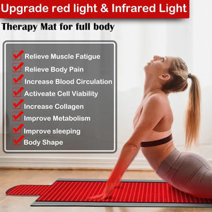 Luminara Pro Red Light And Infrared Light Therapy Mat - Healari