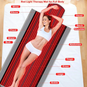 Luminara Pro Red Light And Infrared Light Therapy Mat - Healari