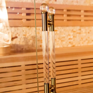 LuxeSuite Indoor Corner Steam Sauna Room - Healari