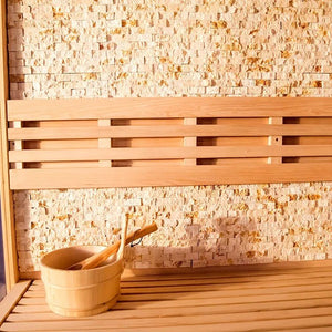 LuxeSuite Indoor Corner Steam Sauna Room - Healari