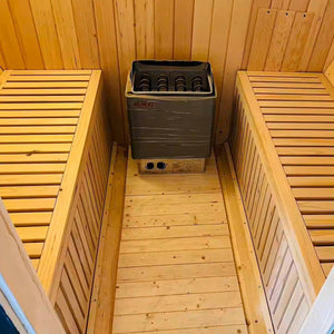 LuxeSuite Outdoor Infrared Sauna Suite - Healari