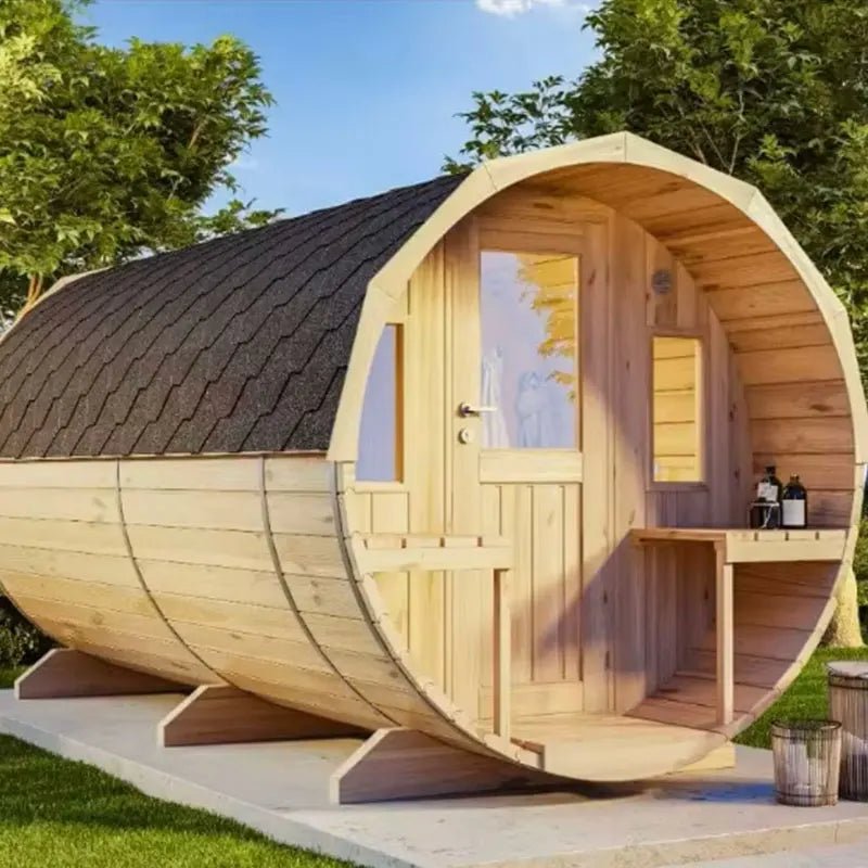LuxeSuite Outdoor Infrared Sauna Suite - Healari