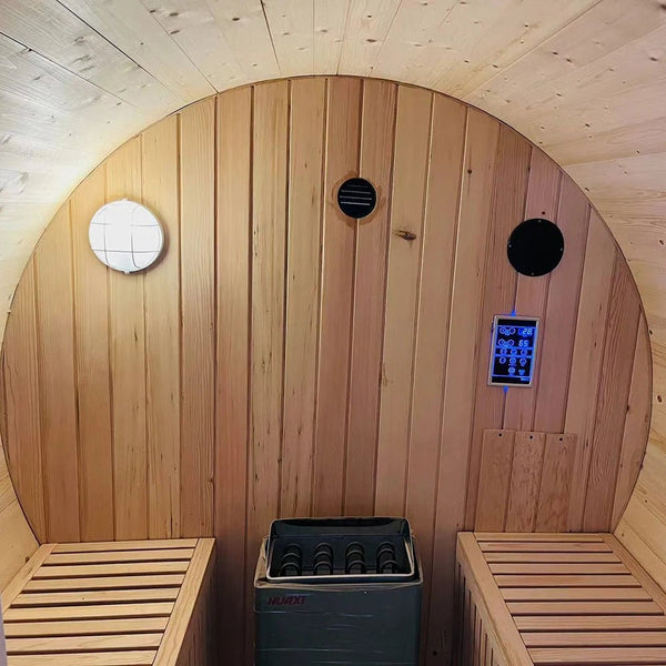 LuxeSuite Outdoor Infrared Sauna Suite - Healari
