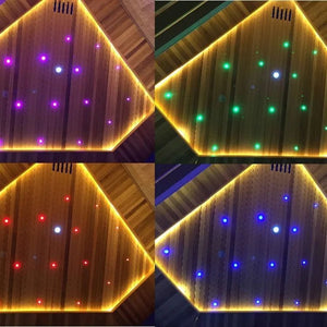 LuxeSuite Traditional Steam Sauna With Stone Decoration - Healari