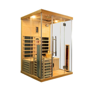 LuxeSuite Wooden Steam Sauna Room - Healari