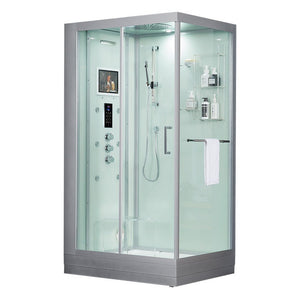 Maya Bath Lucca Steam Left – Luxury Glass Enclosure Steam Shower System - Healari