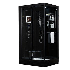Maya Bath Lucca Steam Left – Luxury Glass Enclosure Steam Shower System - Healari