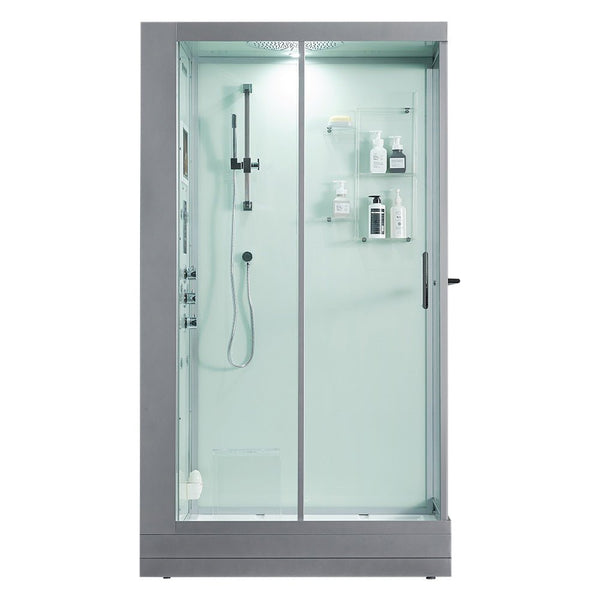 Maya Bath Lucca Steam Left – Luxury Glass Enclosure Steam Shower System - Healari